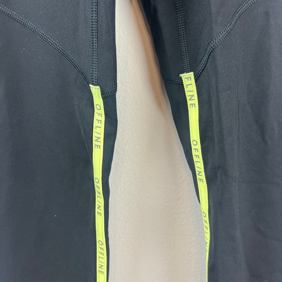 NWT Aerie Black Offline High Rise Leggings Small - Picture 4 of 6